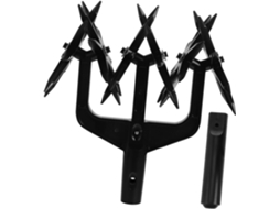 Topbathy Cultivador de Rotação Rápida Besportble, Preto, Manual, Abs, para Produtividade no Jardim e