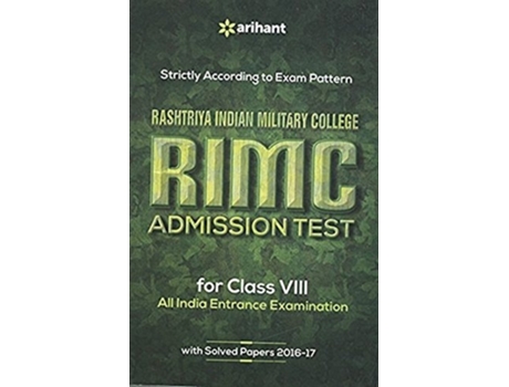 Livro Rashtriya Indian Military College De Experts Arihant (inglês)