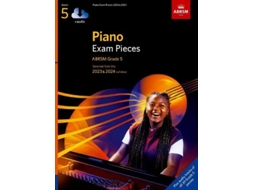 Livro Piano Exam Pieces 2023 2024, ABRSM Grade 5, with audio de Abrsm (Inglês)