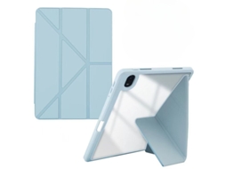 Capa Para Ipad De 10,9 Polegadas (10ª Geração, 2022), Com Suporte Multiângulo, Azul Celeste. Siurn