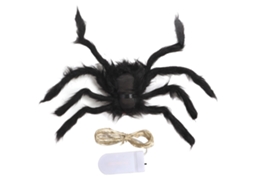 Aranhas Luminosas De 50cm Com Pernas Ajustáveis Reutilizáveis Decoração De Halloween Para Casa Encantada Bar