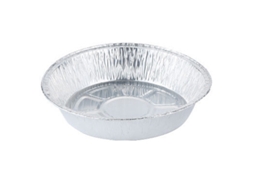 Platos De Papel De Aluminio Redondos Desechables Reciclables Para Cocinar 50pcs Profundos 7 Pulgadas