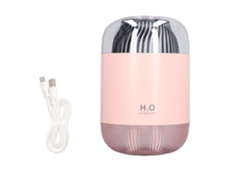 Humidificador de Aromaterapia 300ml com Luzes LED SILVER