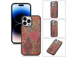Capa De Tpu Folk Customs Para Iphone 14 Pro