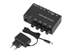 Aetheria mesa de Mistura Mini Karaokê com Cancelamento de Ruído 3 Entradas Rca e 1 Saída Estéreo