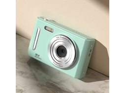 Câmara Digital Tela Ips De 2,4 Polegadas, Zoom De 8x Com Luz De Preenchimento (verde) Cuich