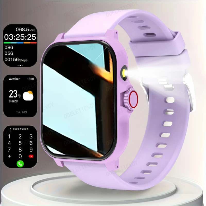 (roxo) Smartwatch Esportivo, Compatível Com Chamadas Sem Fio