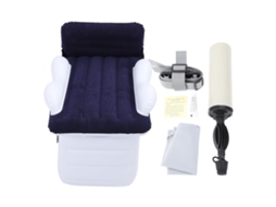 Primerox cama Inflável Infantil para Avião Trem Carro Extensor de Assento Leve Anti vazamento Azul Escuro