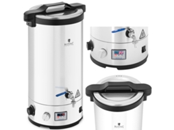 Royal Catering 30L Stainless Steel Brew Kettle with Timer 2500W