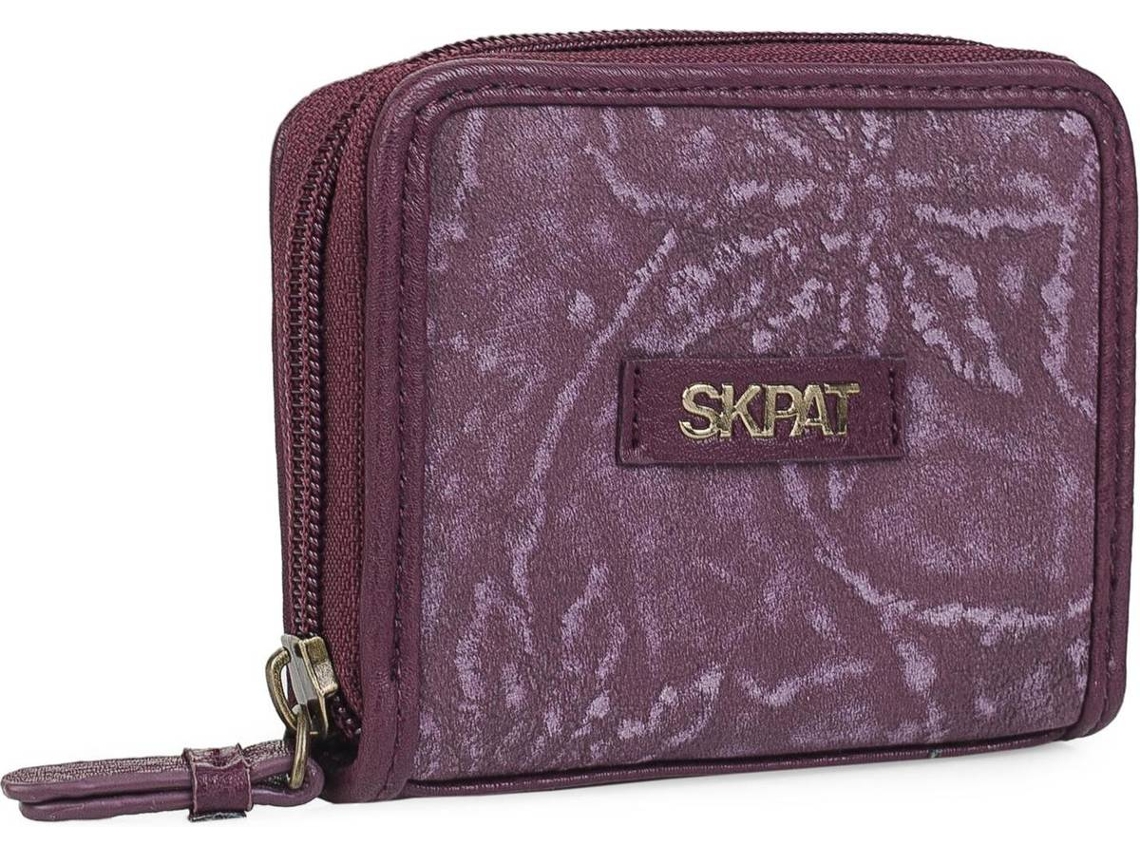 Carteira SKPAT 304626 Feminina Com Zíper (8 x 10,5 cm)