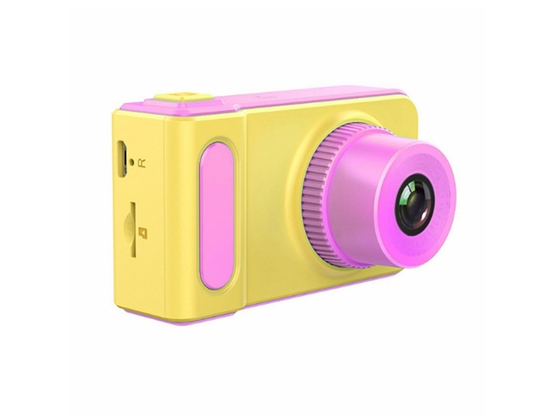 Halinuia Câmera Digital Slr Infantil Silicone À Prova Dágua 2mp Tela Tft 2,0 Polegadas