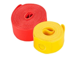 Rim Tape Schrader 18 Mm Amarelo Vermelho 700 28´´BIKE WORKX
