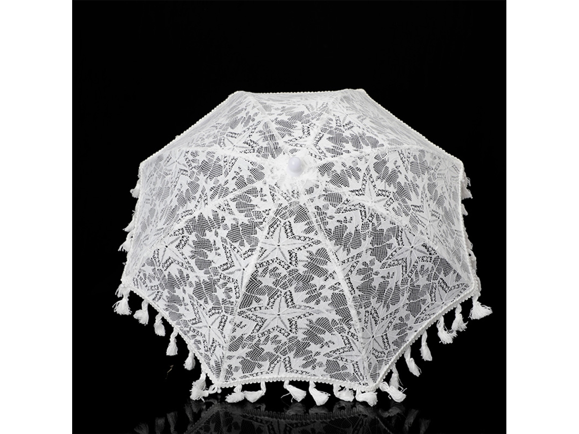 Laxiscreed Guarda-chuva De Renda Para Crianças, Acessório Para Fotografias E Casamentos
