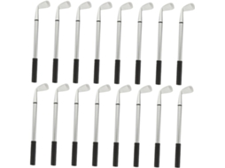 Conjunto De 16 Canetas Esferográficas Em Miniatura Para Golfistas,