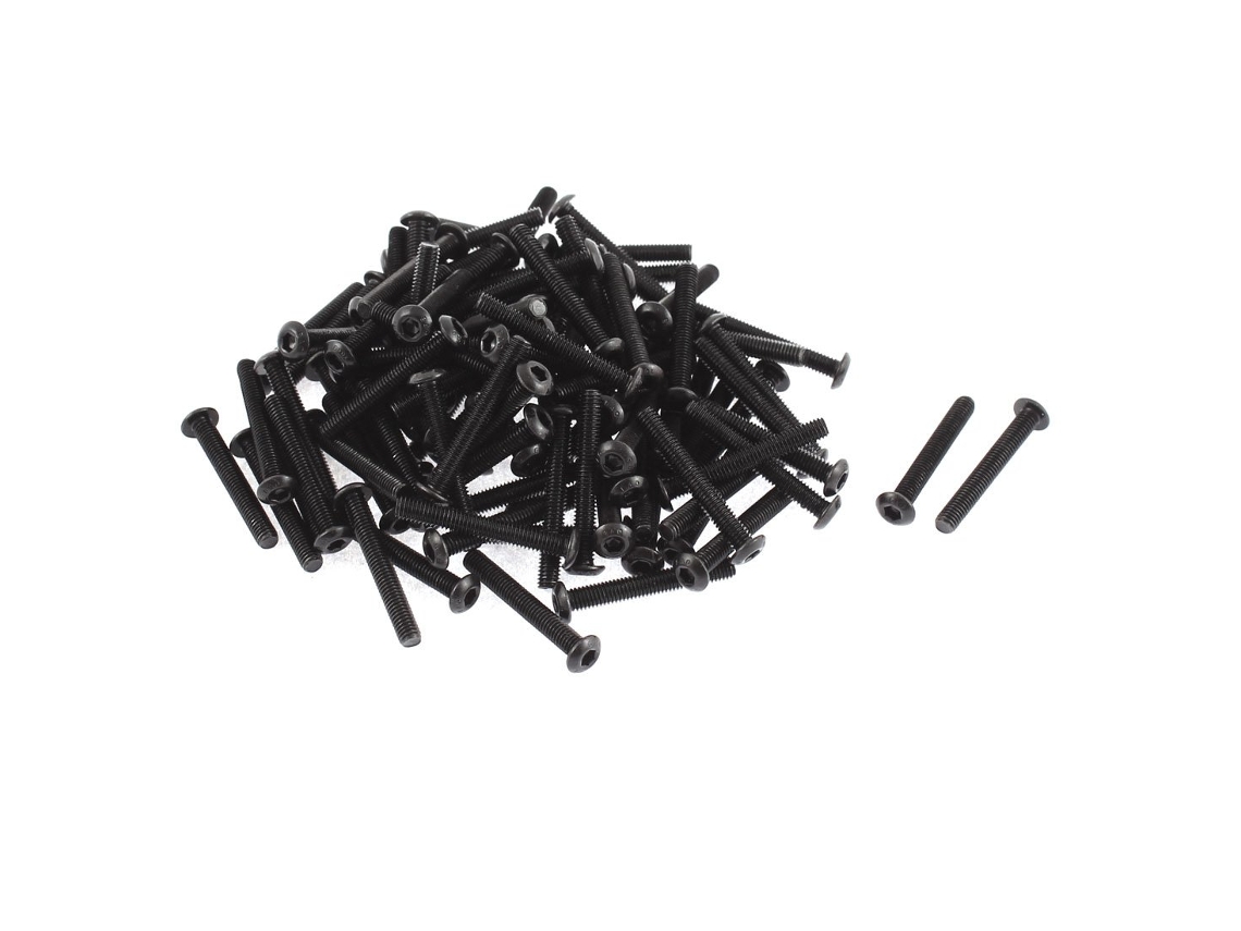 Parafusos M3 x 22 mm Aço Liga 10.9 100 Peças CHABERLU