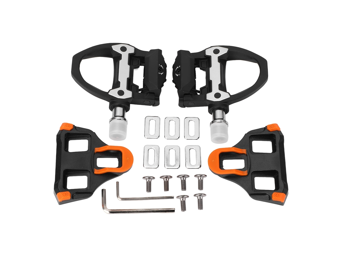 PEDAIS BUSINESS de bicicleta sem chave, leve, com parafusos 14mm, sistema SPD SL, 6 graus, para estrada S/MARCA