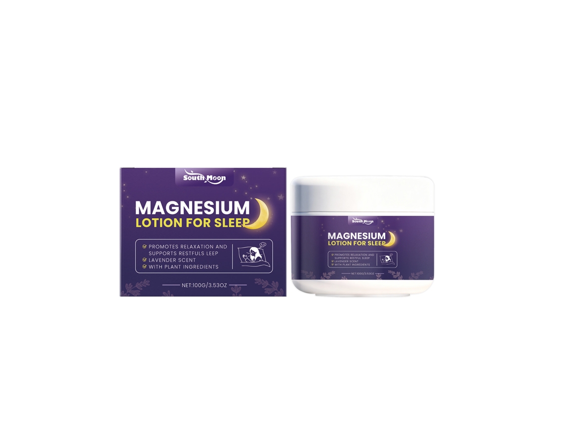 Creme De Magnésio Calmante Para Melhorar O Sono