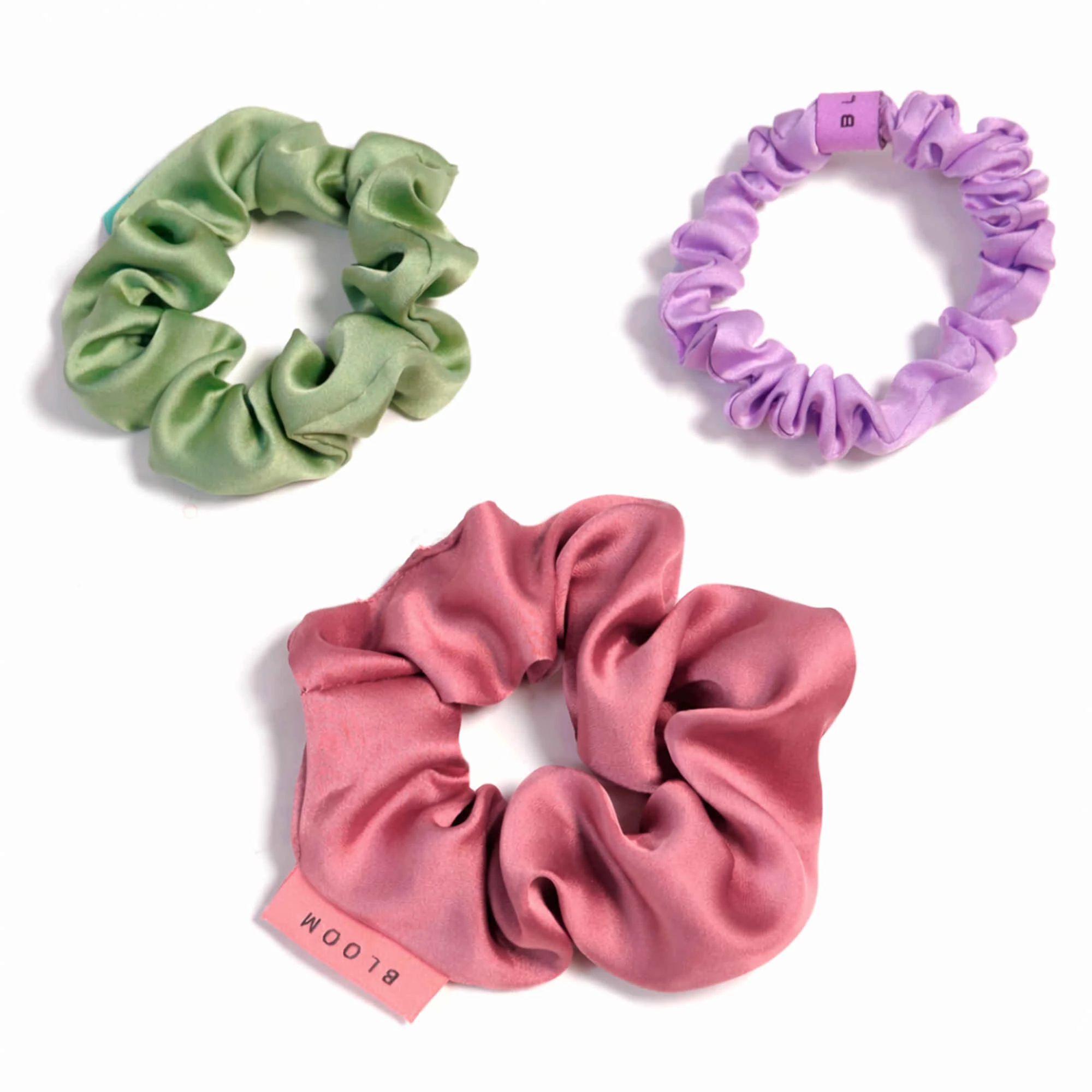 Set 3 Scrunchies BLOOM BEAUTY