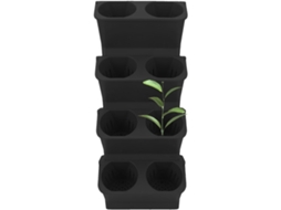Jardineira Vertical para Uso Interno e Externo, com Vários Níveis, Grande e Profunda, Prateleira para Flores, Vasos CHABERLU