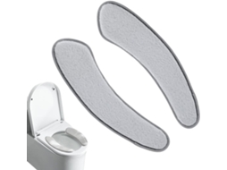 Almofada Para Assento Sanitário, Autoadesiva, Lavável, Com Alça Dupla, Divisória Macia, Tapete Para Assento Sanitário,