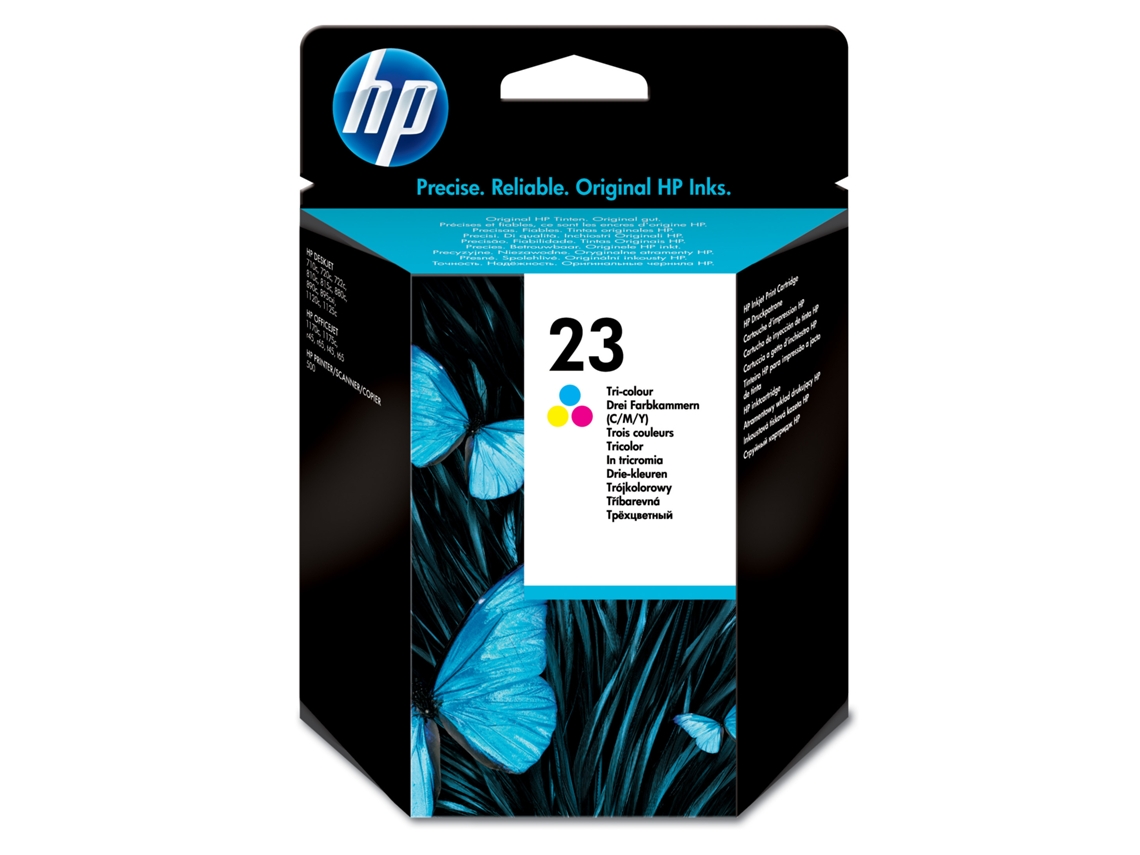Tinteiro HP 23 Tricolor (C1823D)