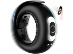 Anel Peniano Vibratório Ajustável Com 10 Modos, Anel Em Silicone Recarregável Para Homem E Casais