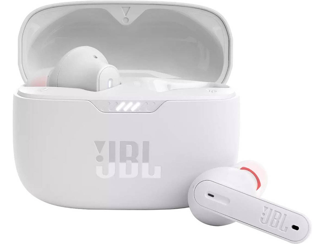 Auriculares Bluetooth True Wireless JBL Tune 230NC (In Ear - Microfone - Noise Cancelling - Branco)