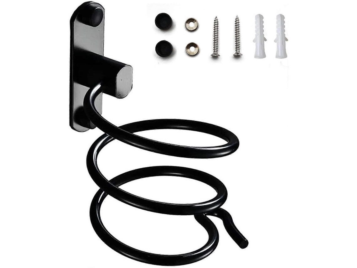 Suporte para Secador de Cabelo, Parede Cabelo com Tomada. GOKOCO