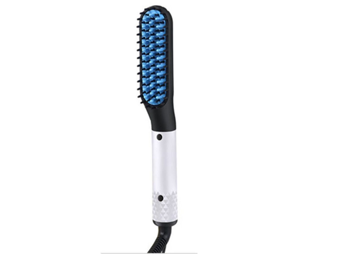Pente De Alisamento De Barba Com Aquecimento Rápido Ptc Para Homens, Versátil Para Cabelo E Barba