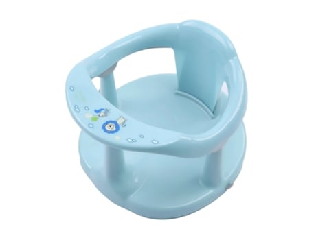 Bathby | Assento De Banho Para Bebé Ciano | Fixação Com Ventosas Antiderrapantes | Cadeira De Banho Ergonómica E Segura Para Bebés Home X Gym