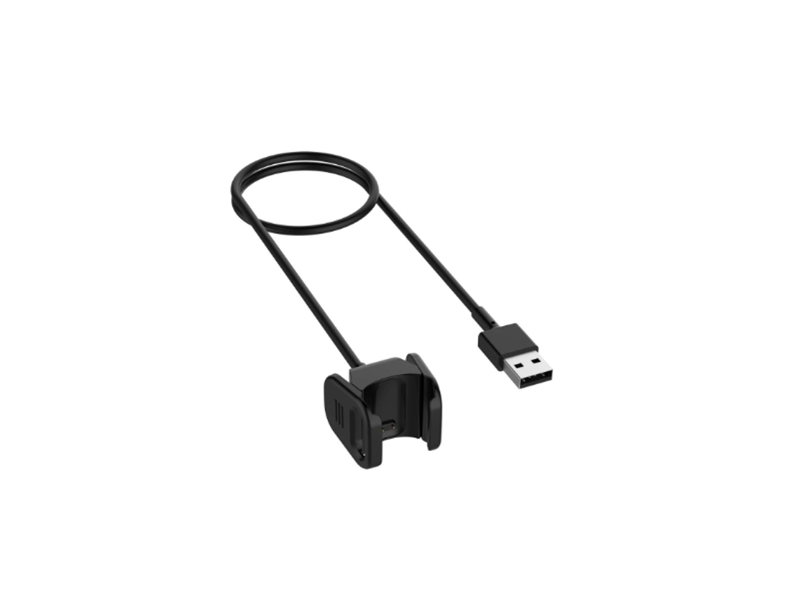 Carregador Usb para Fitbit Charge 4 Preto