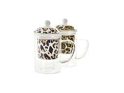 Caneca DKD HOME DECOR (Cristal - Multicor)