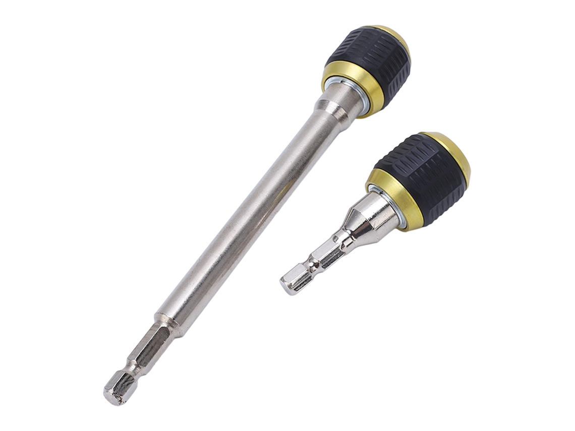 2 Peças De Portabrocas De Troca Rápida Hexagonal Tipo Pop Up De Aço Carbono Com Cabo Hexagonal 60mm 150mm