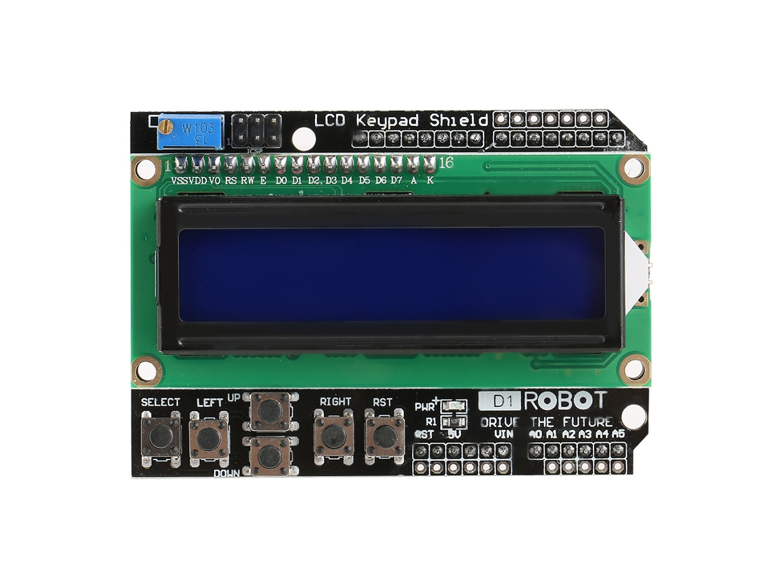 Módulo de Tela Lcd1602 para Mega 2560 com Display Serial Diy de 16x2 Caracteres