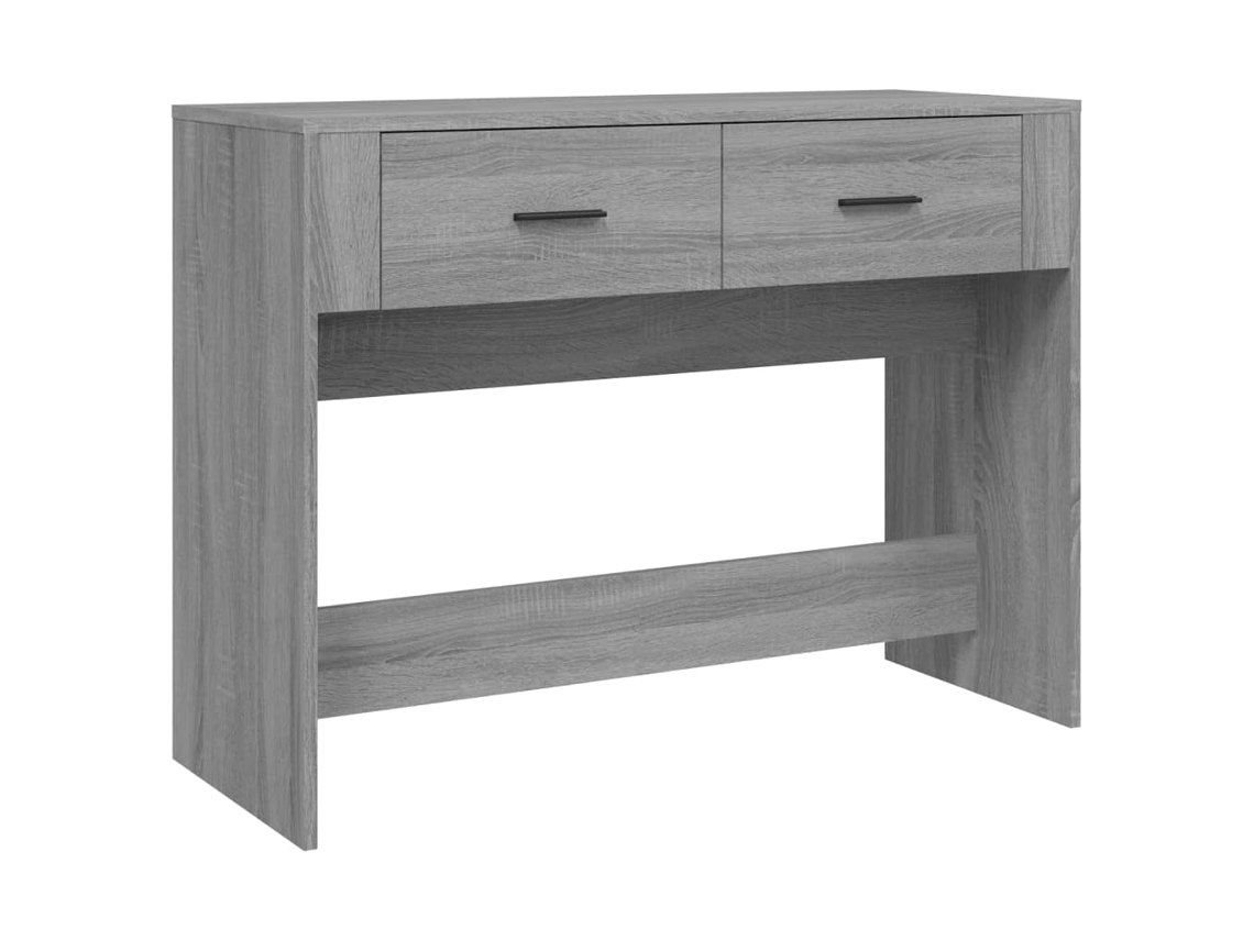 Console Table, Console Tables Vidaxl Cinzeto Madeira Processada