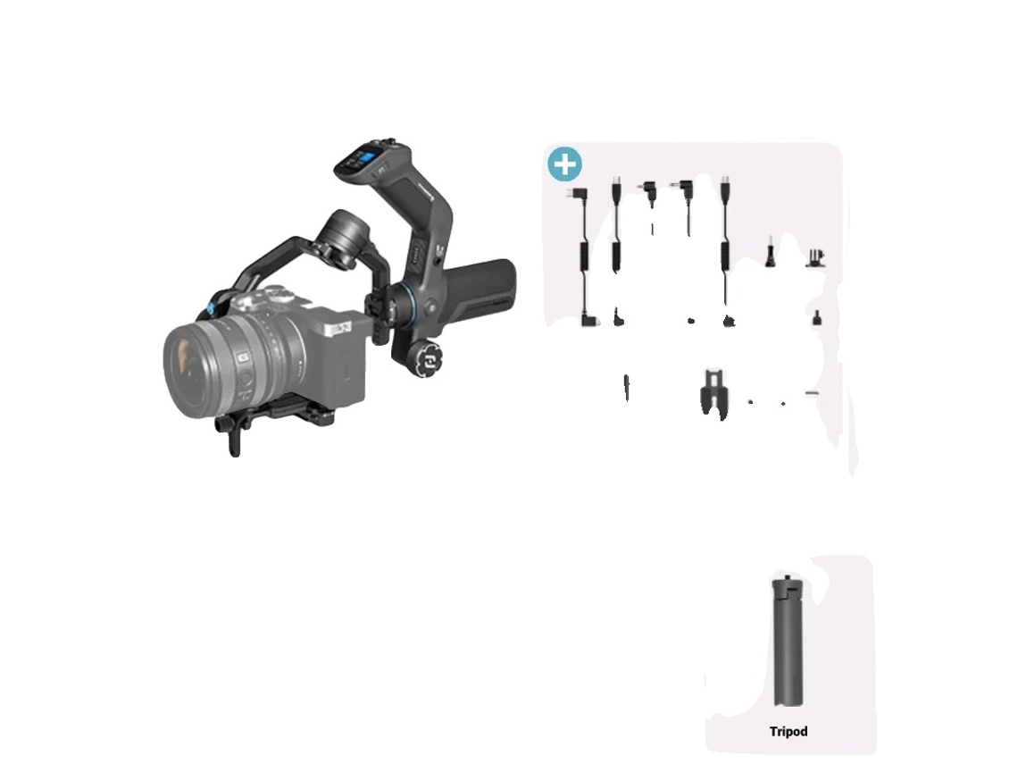 Estabilizador De Gimbal, Estabilização De 3 Eixos, Rastreamento Inteligente, Kit Scorp Mini 3
