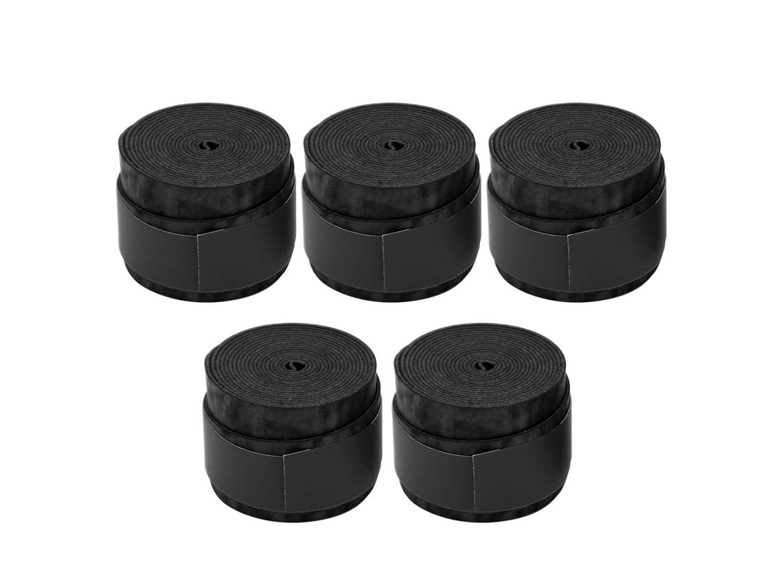 5pcs grip tape antiderrapante para raquete, respirável, mate, para badminton e tênis de mesa | S/MARCA