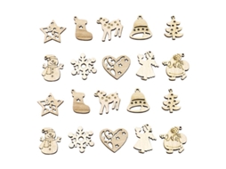 100Pcs Pingente de Natal ALLINLESS
