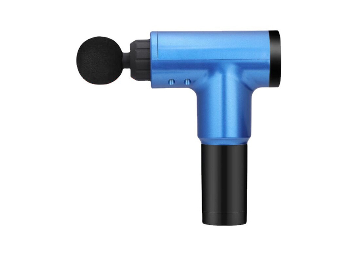 Pistola De Massagem Muscular Recarregável Alívio De Tensões Musculares，azul