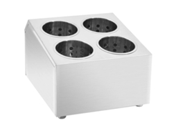 Cutlery Holder, Cutlery Holders Vidaxl Prateado Aço (26.5 X 30.5 X 20 Cm)