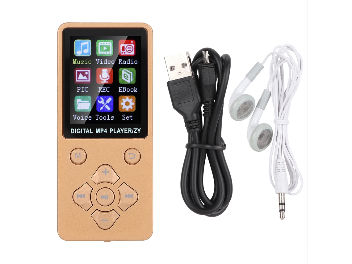 Player De Música Com Bluetooth E Suporte A Cartão De Memória 32g