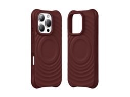 (vermelho, Iphone 16 Pro) Capa Magnética Para Iphone, Cobertura Total Com Silicone Líquido.