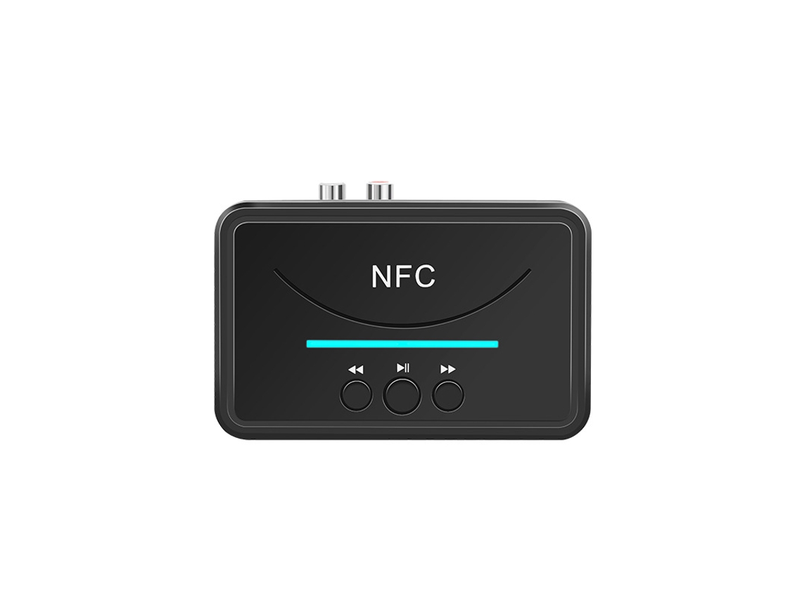 Receptor Bluetooth Nfc 5.0 De Áudio 3,5 Mm Computador