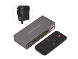 Switcher Hdmi (3 Em 1, Conversor Hdmi Para Dvi)