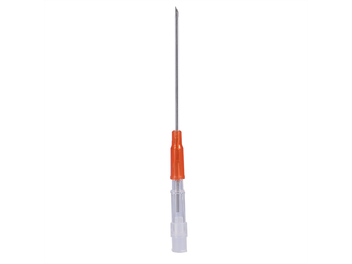 Agulha De Punção (descartável Estéril, Laranja 14g) Eoocoo