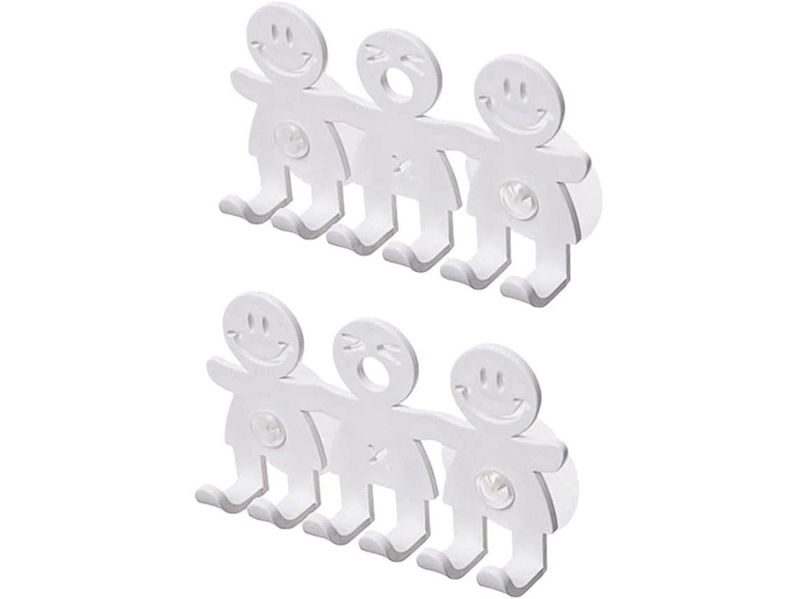 Suporte Escova Dentes Ventosa 2 Unidades Banheiro