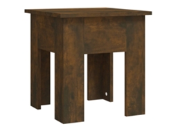 Maison Exclusive - Mesa De Centro 40x40x42 Aglomerado Cor Carvalho Fumado
