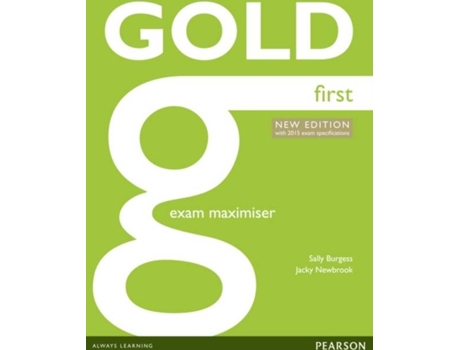 Livro Gold First New Edition Maximiser W/Out Key