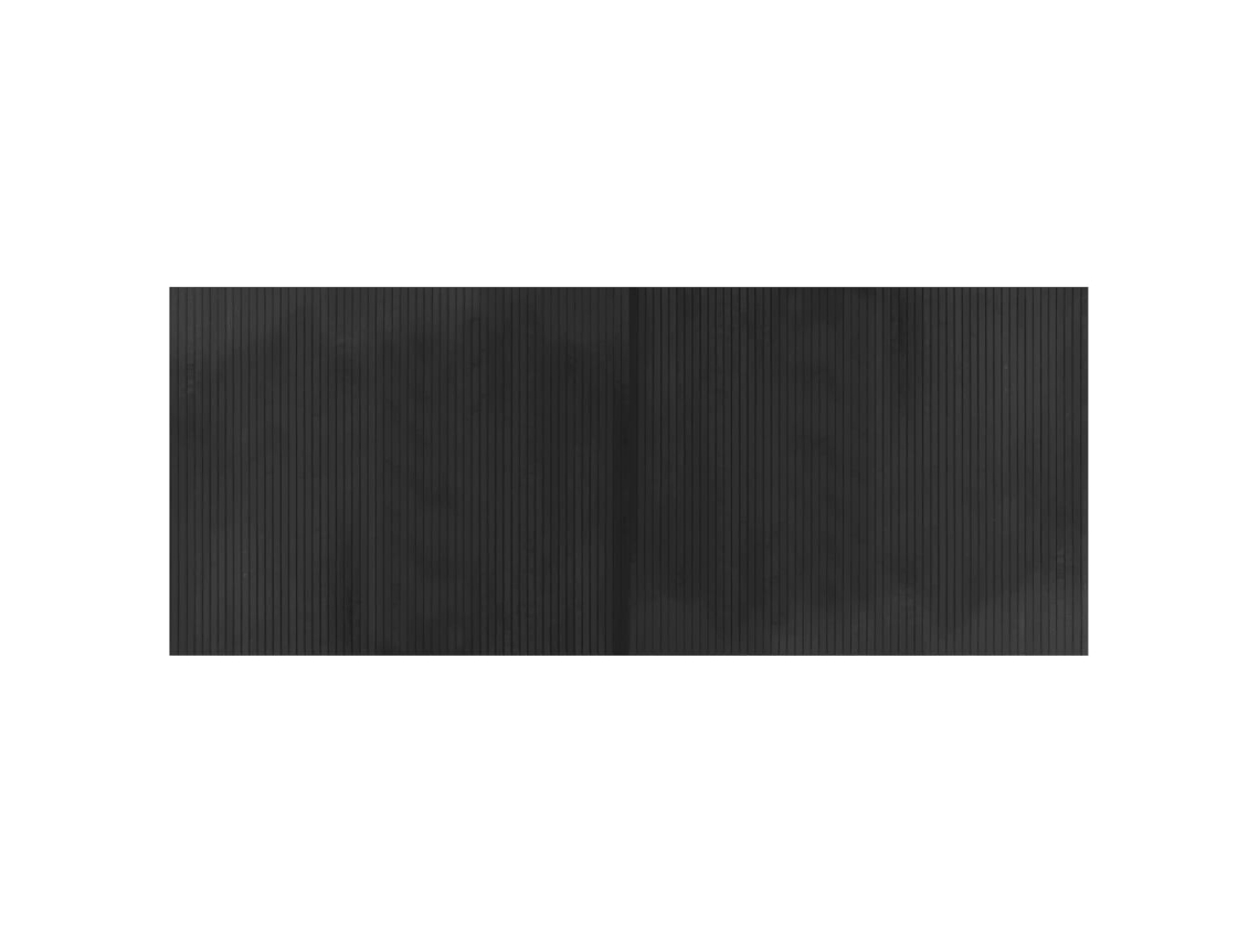Tapete Vidaxl Cinzeto Bambu (200 X 80 Cm)
