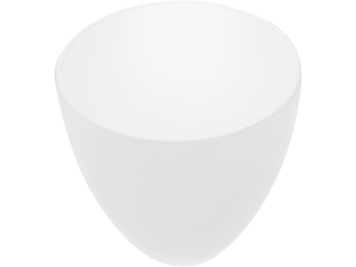 Difusor Decorativo E Protetor Em Vidro Branco Fosco Para Lâmpada E27, Ideal Para Sala De Estar Ou Quarto.